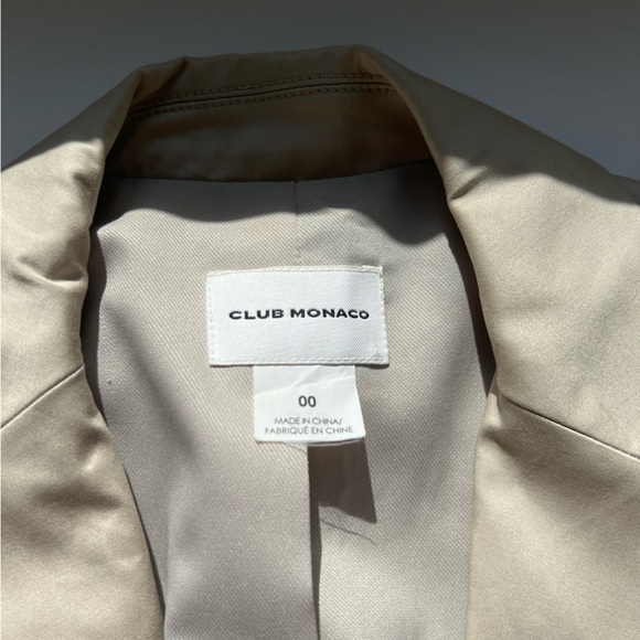 Club Monaco cream blazer - Picture 5 of 7
